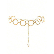 Y 69450 Round Metal Waist Chain Բ�����������羳����ͨ��