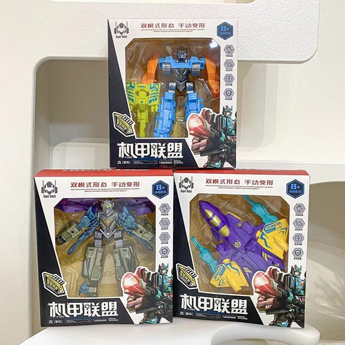 New Transformation Robot Man Dahuang Feng Qingtian Note War Toy Training Educational Institution Big Gift Toy