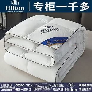 Hilton Hotel Feather Quilt Core Thickened Warm Winter Quilt Spring and Autumn Quilt Gift Feather Quilt