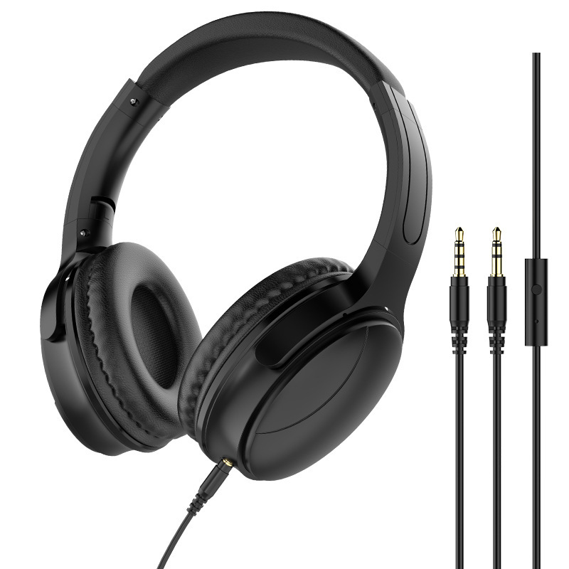 New Head-Mounted Wired Headphones with Microphone Gaming Headphones That Can Make Calls and Have Clear Stereo Sound Quality New Head-Mounted Wired Headphones with Microphone Gaming Headphones That Can Make Calls and Have Clear Stereo Sound Quality