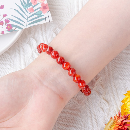 Amazon Natural Amethyst Original Stone Bracelet Women's Bracelet Lapis Gold Tiger Eye Bead Bracelet Color Bracelet