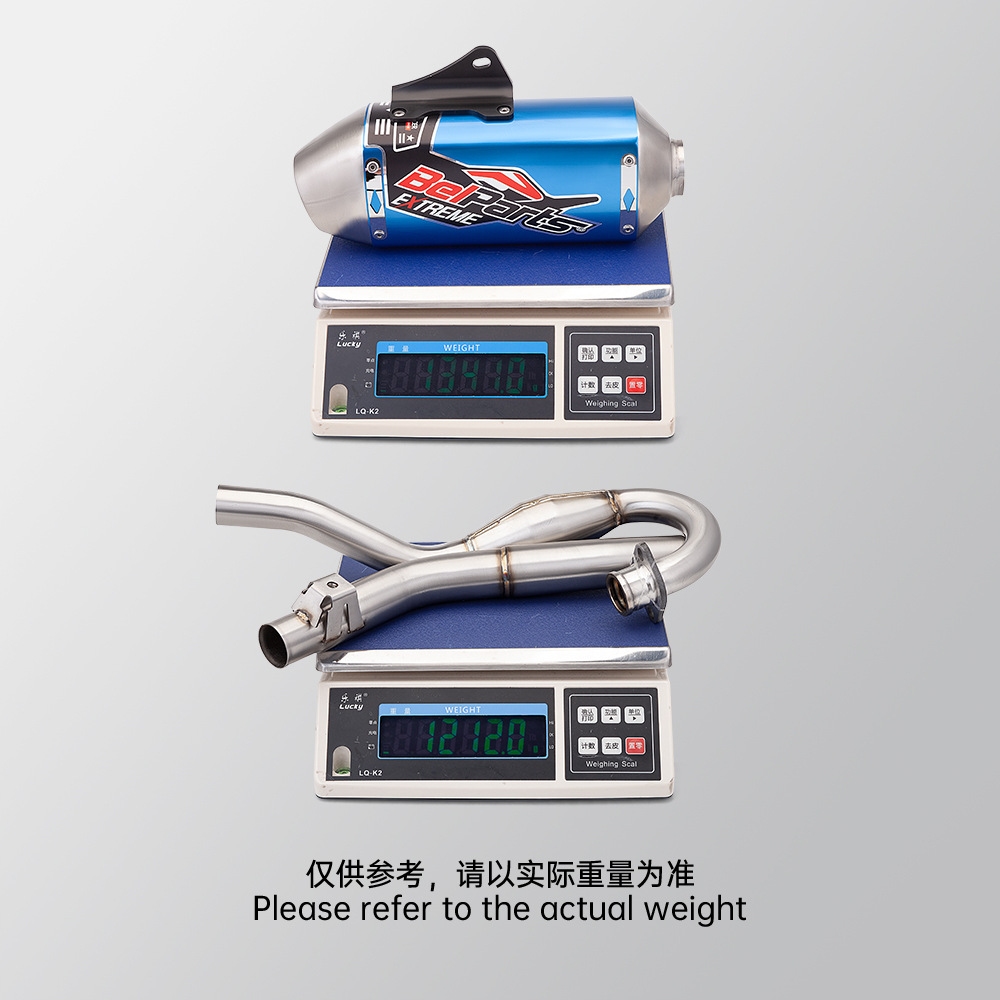 CRF230F exhaust pipe modified stainless steel front and end muffler car non-destructive installation 2003-2019
