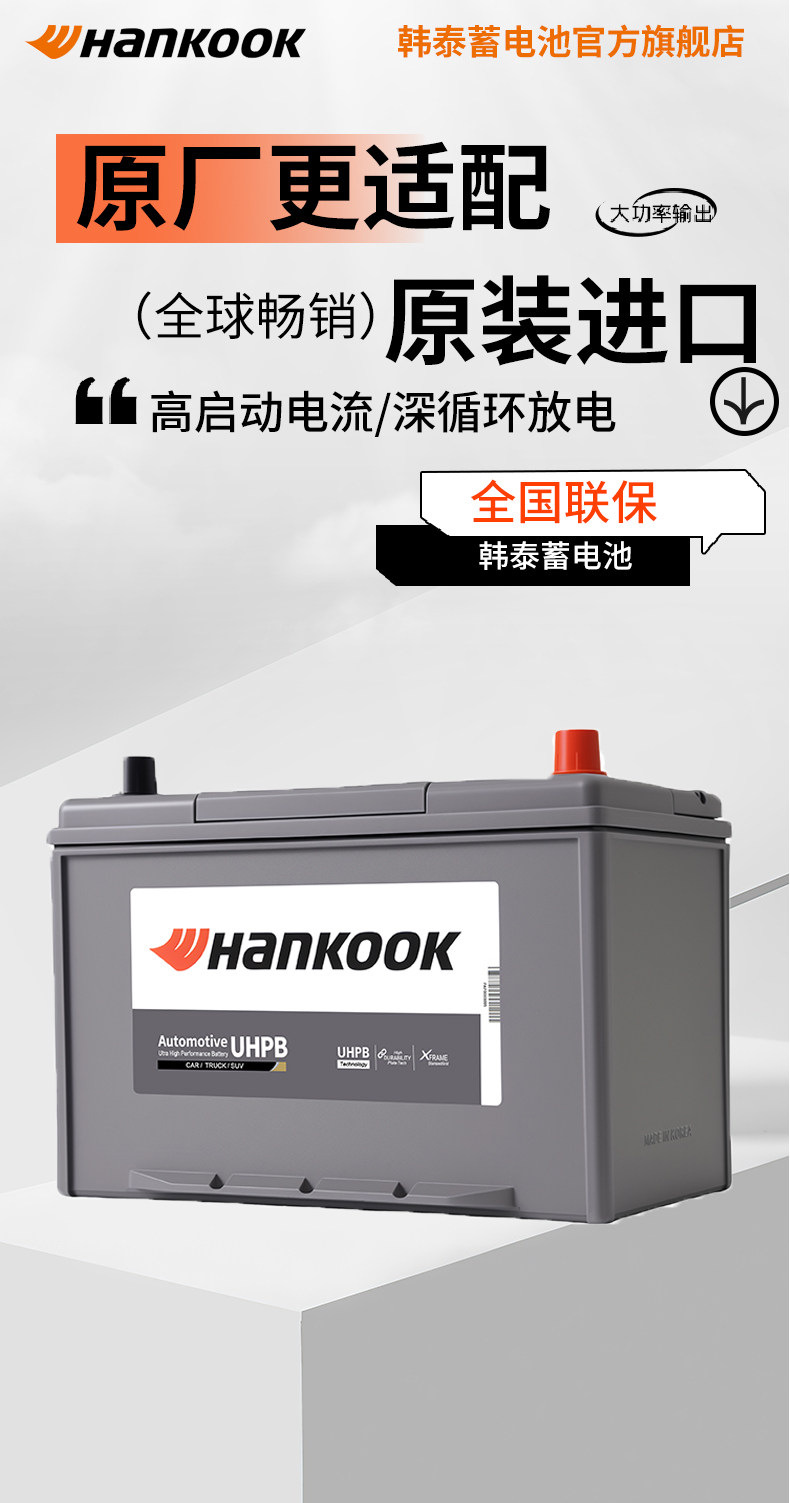 Hantai battery car battery 12v100ah135D31 for Nissan Patrol, Infiniti QX80, pickup truck