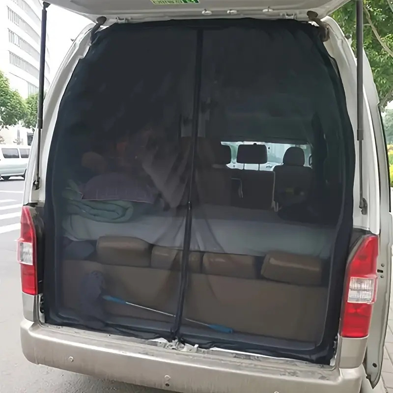 車のテールゲート防蚊網戸トランク防蚊遮光網戸磁気網戸換気防虫網戸|undefined