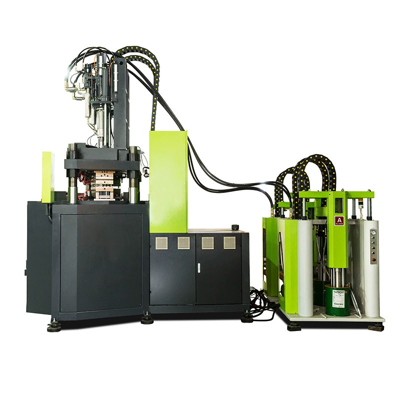 Двухцветная жидкая силиконовая машина двухцветная силиконовая карулетка для производства литья клея оборудование для формования