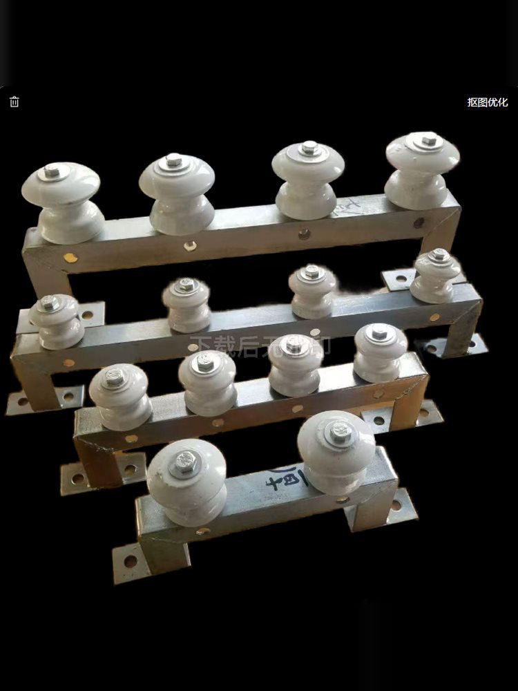 电力线支架外墙电线瓷瓶拉线入户低压墙架户外绝缘子体磁珠磁瓶壶