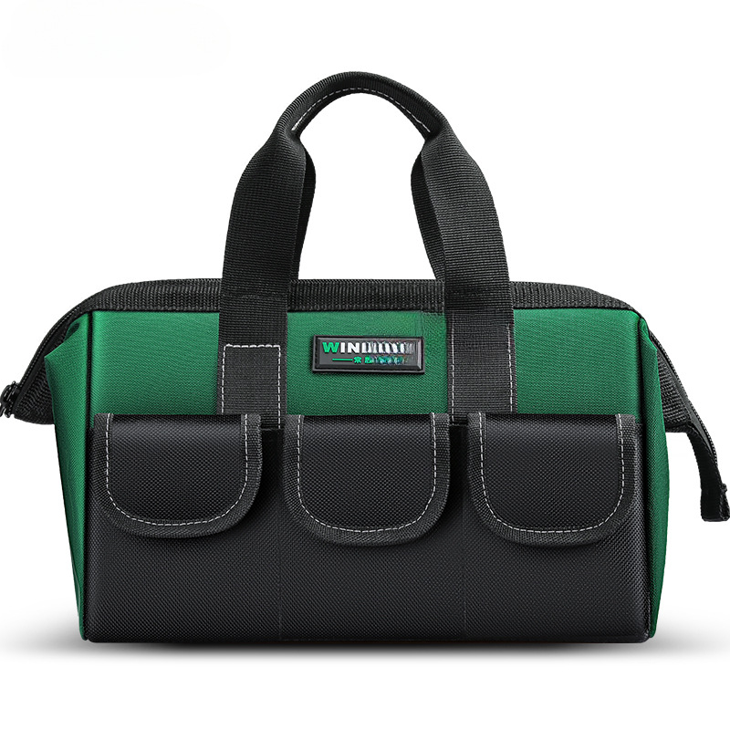 Kit de herramientas portátil multifuncional, lona especial para electricista, bolsa de almacenamiento gruesa y duradera, bolsa de mantenimiento de escalera de carpintería