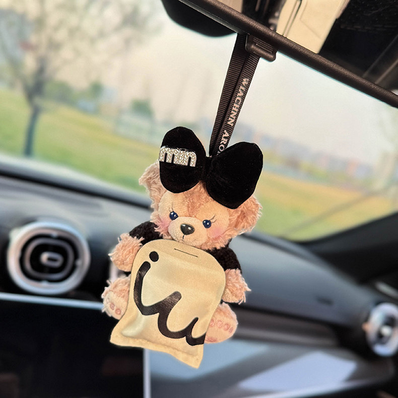 Shirley Rose Car Fragrance Pendant Rearview Mirror Decoration 2025 New Model Long-Lasting Fragrance for Car Interior High-End Women's Edition