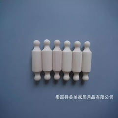 工場は木製の子供のめん棒のおもちゃセットを供給しています。