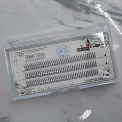 宏佰儷 A型假睫毛 仙女朵毛 人魚尾嫁接 10P熱熔單簇睫毛夾心