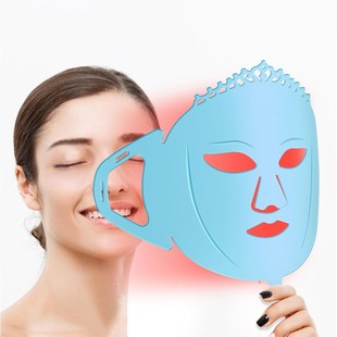 Beauty Mask Silicone Accessories Customized Photon Rejuvenation Skin Beauty Mask Instrument Silicone Pad Eye and Face Mask Processing and Customization