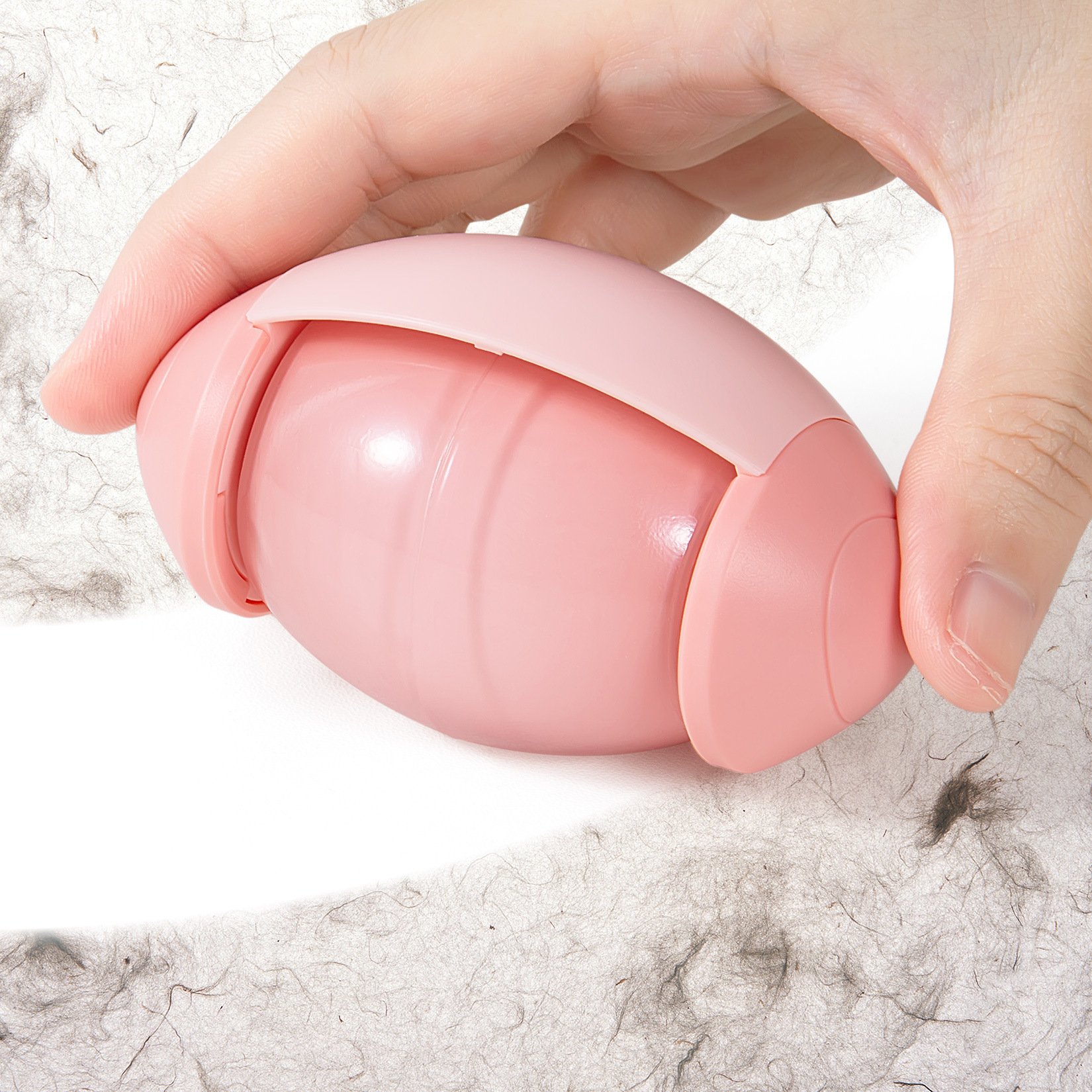 Nuevo cepillo quitapelusas portátil 2025, lavable y reutilizable, con funda.