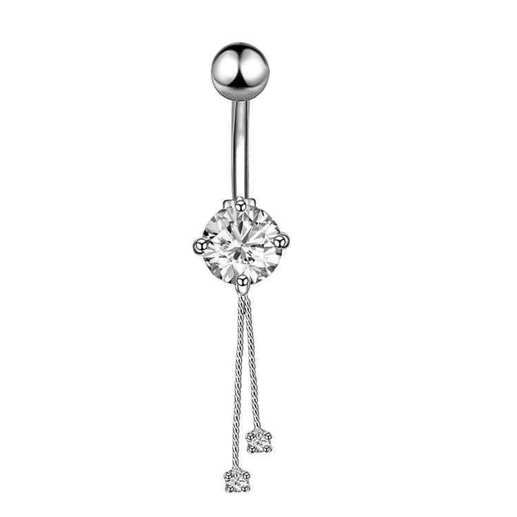 Pointed titanium steel lip stud product view