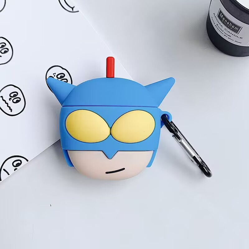 国境を越えてairpods3世代無線bluetoothイヤホン保護カバーシリコン漫画pro2世代airpods4を適用する|undefined