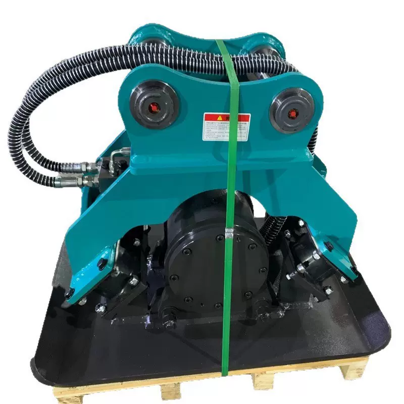 30吨挖掘机夯实器小型液压平板振动夯路面桥梁打夯机