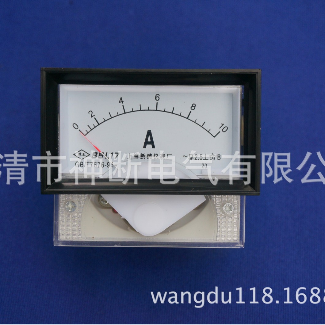 【厂销】85L17-10A上海新浦指针式电流表