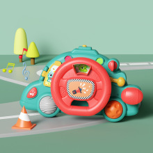 宝宝方向盘玩具卡通仿真模拟驾驶婴儿手推车多功能益智奶粉赠品