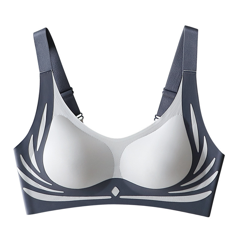 2025 nueva ropa interior de elevación Pequeño pecho para evitar la caída de la espalda sin marcas de soporte suave literatura de soporte superior chaleco de cinturón image 6