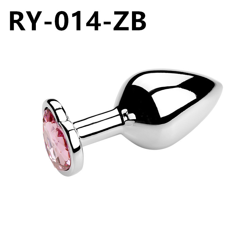 Corazón de metal plug anal back patio para usar artículos sexuales dilatadores coquetear al por mayor SM artículos sexuales para adultos