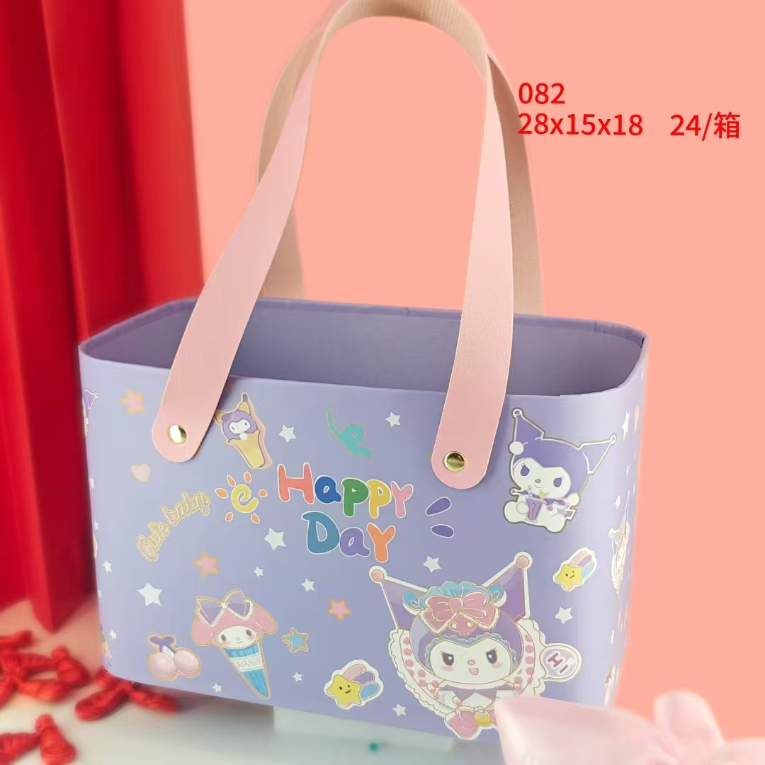 Переносной ящик; 082 Куроми фиолетовый; большой размер 28*15*18 см