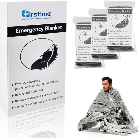 急救毯户外便携应急毯 多功能急救保温毯 210*130救生求生毯