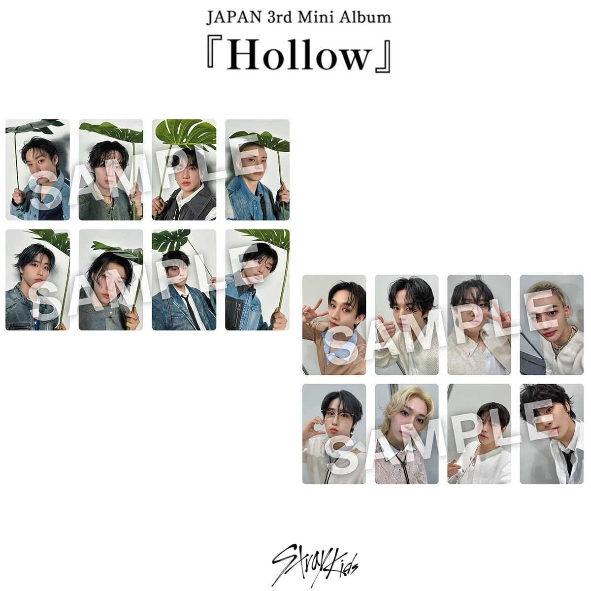 Карта для тура STRAY KIDS периферийная карта Сидзуока бамбук Weekly Limited Card HOLLOW Day Special Card