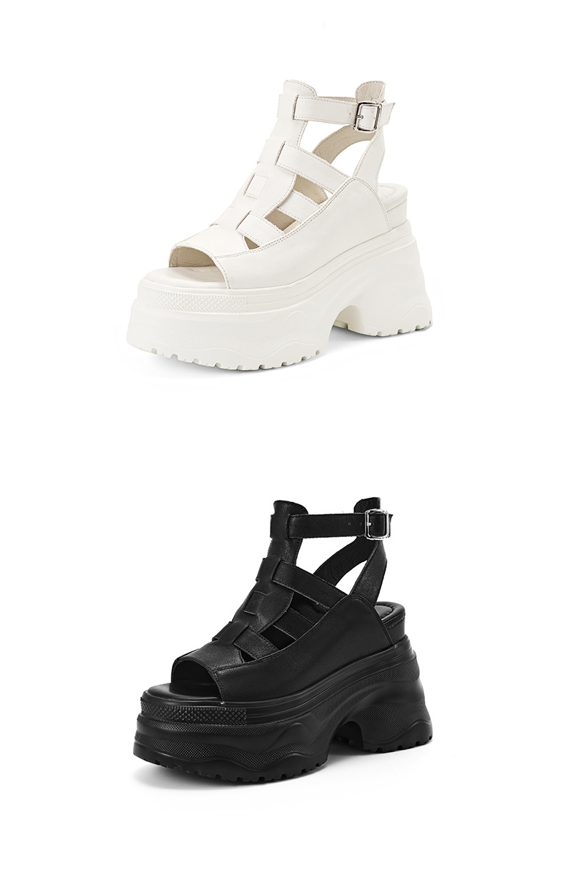 Sandal cao gót nữ hở mũi đế xuồng gót 12 cm — màu đen, màu mơ chi tiết 14