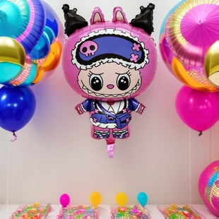 Cartoon Tear Baby Aluminum Foil Balloon Set Children's Birthday Trendy Party Background Decoration Balloon Wholesale