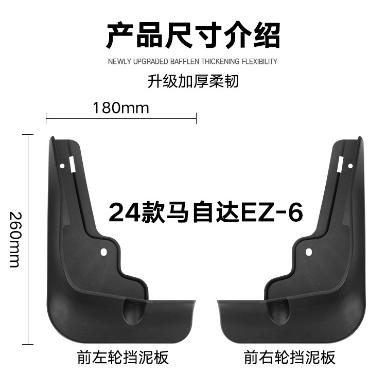 Manufacturer Wholesale Suitable for Mazda Ez-6 Mazda6E 2024 Fender Tile Car Accessories Cross-Border