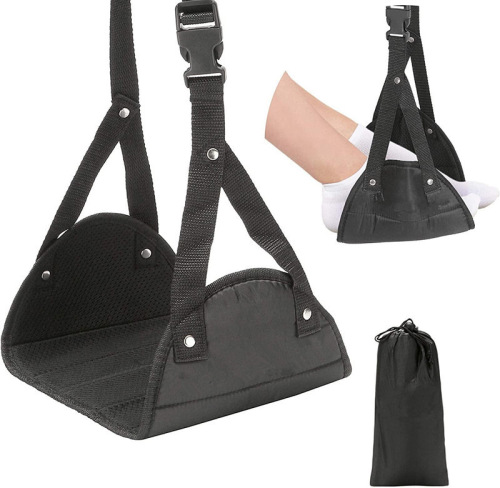 Travel hammock, office sling, airplane and high-speed rail hammock, foot travel tool