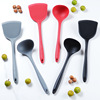silica gel a soup spoon Long handle Shovel spoon non-stick cookware Frying spade Pot spoon Hot Pot Soup Ladle kitchen appliance Chao Shao silica gel Spatula