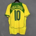 2004 brazil home customized no. 10
