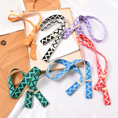 Adjustable niche design bag shoulder strap single shoulder crossbody strap bag accessories hand-held hand-held strap bag colorful shoulder strap