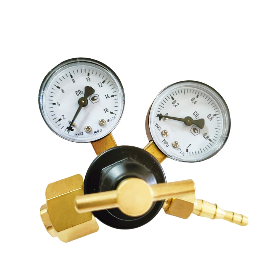 Прямые поставки с фабрики, экспортный цельномедный небольшой корпус клапана, русский редуктор давления углекислого газа с резьбой G3/4, CO2