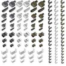 3号5号8号金属拉链插口上止U型码后码工字码四爪码可组合跨境组合