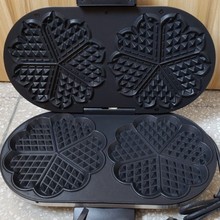 商用家用华夫饼机格子饼机双头KS-760 祈和商用双头松饼机