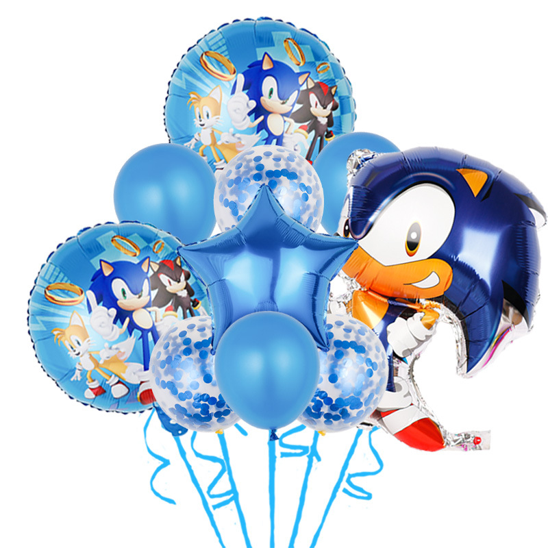 Juego de 10 piezas de plata de Sonic-1