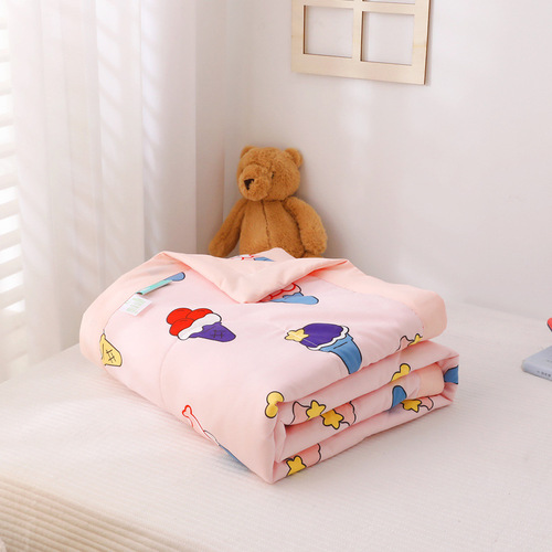 Summer quilt kindergarten nap quilt baby baby child summer cool quilt air conditioning quilt summer thin small quilt machine washable