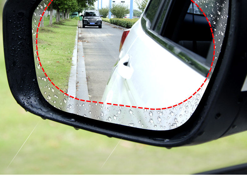 Car Rearview Mirror Anti-Rain Film Anti-Fog Waterproof Sticker