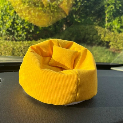 Doll Sofa, Car ornaments - 151512-yellow-beanbag-chair