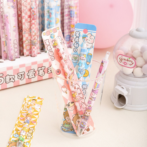 Pen-style carving knife Lizijun and Jenny Rabbit co-branded high-looking and cute paper-cutting express knife pen-shaped handmade knife