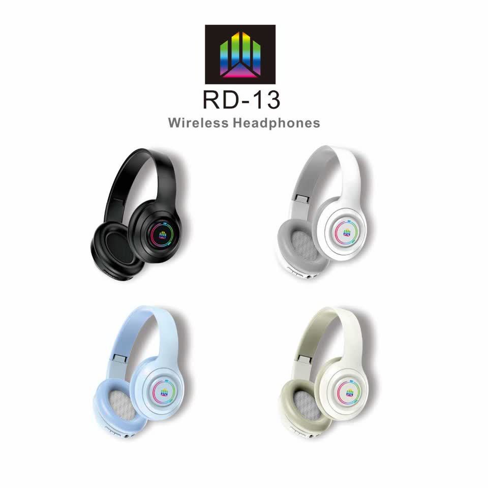 New RD-13 Over-Ear Bluetooth Headphones High Fidelity Long Battery Life Gaming Noise Cancellation Wholesale Factory Supply - 6