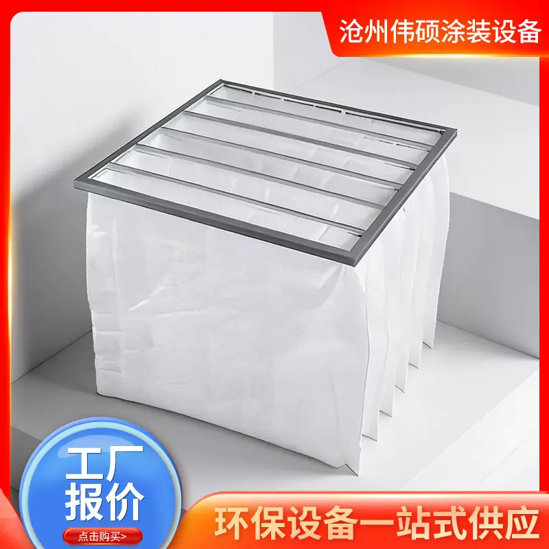 初中效袋式过滤器无纺布初效板式空调工业用出风口除尘高效过滤网