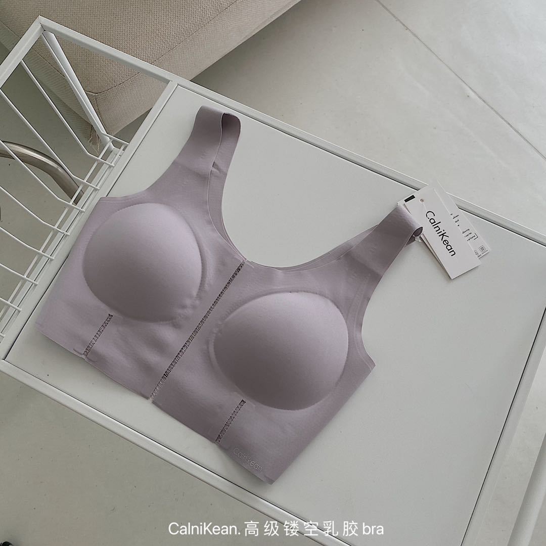 CK镂空乳胶bra内衣