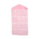 Multi-grid wardrobe underwear socks classification storage bag hanging bag 16-grid hanging storage finishing storage bag