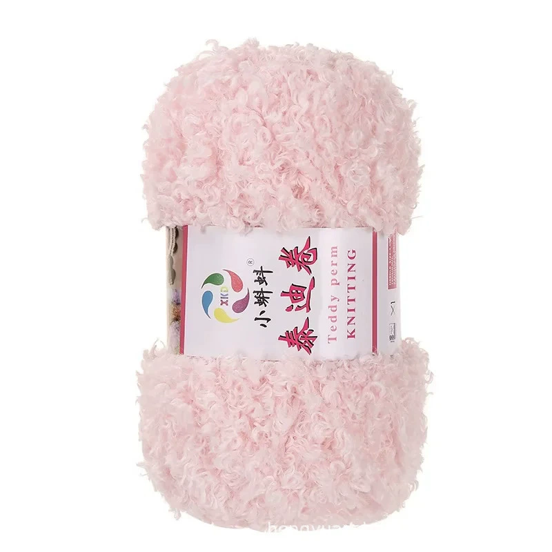 Кати Teddy Rolling Wool Warbur twisted basket Teddy dog special line Korean blog lord three DIY handmade hook needles
