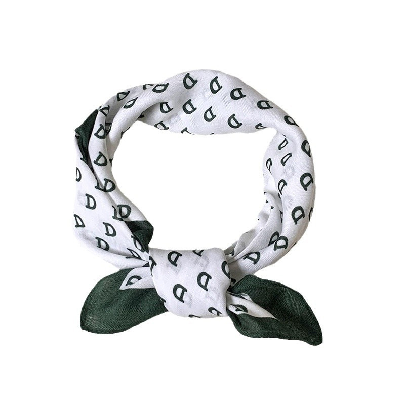 Bufandas de seda cuadrada alta sensación de 2025 nuevo estilo coreano pequeño bufandas de cuello bufandas de cuello bufandas de seda al por mayor