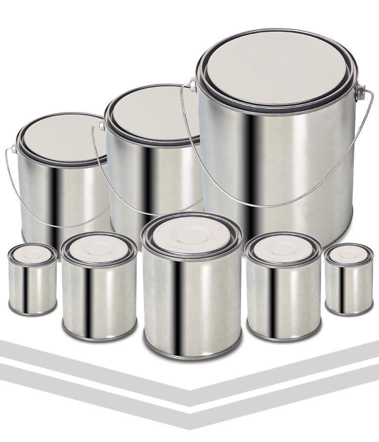 实验取样桶沥青铁桶密封油漆桶留样加厚工厂圆形空桶铁罐化工包装