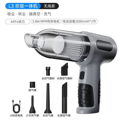 Tozsoranlar with Super Strong Suction, Wireless - l3-gray-brushed-6000pa4000mah