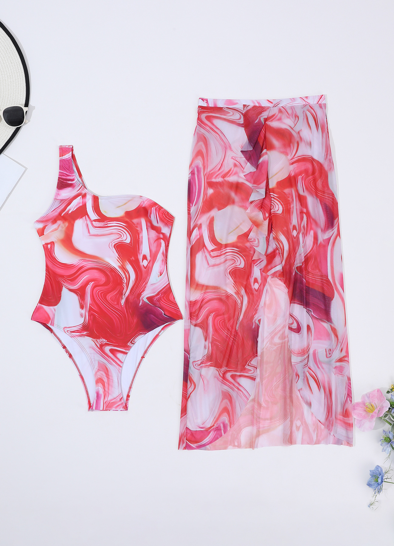 Psychedelische bikini set voor dames modieuze strandkleding badpak_voghion.com
